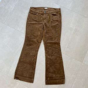 J•Jill Gold Corduroy Wide Leg Pants 12